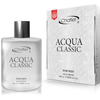 Chatler Acqua Classic Men - Eau de Parfum para hombre 100 ml