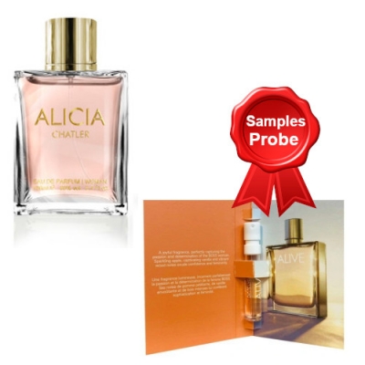 Alicia by Chatler 100 ml + Perfume Muestra Hugo Boss Alive