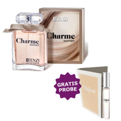 JFenzi Charme 100 ml + Perfume Muestra Chloe Eau de Toilette