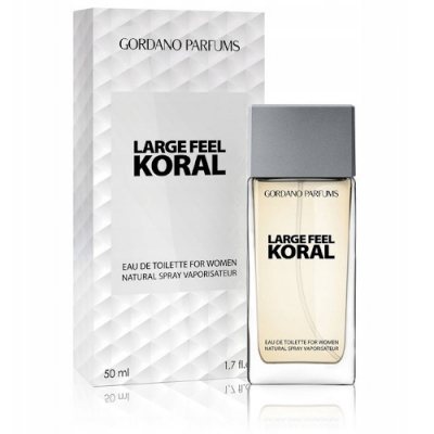 Large Feel Koral Gordano Parfums - Eau de Parfum para mujer 50 ml