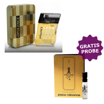 Lamis Opulence Men de Luxe 100 ml + Perfume Muestra Paco Rabanne 1 Million