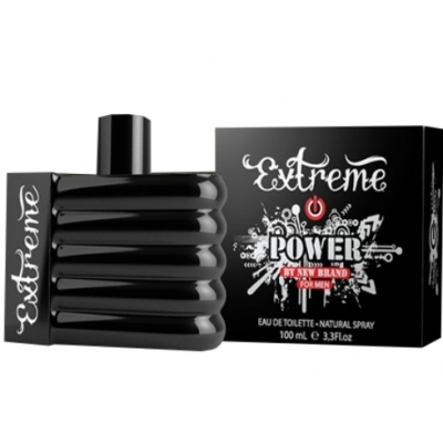 New Brand Extreme Power Men - Eau de Toilette para hombre 100 ml