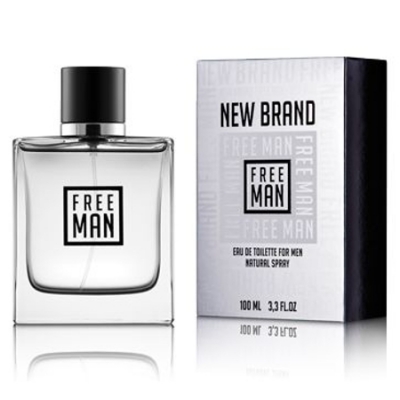 New Brand Free Man - Eau de Toilette para hombre 100 ml