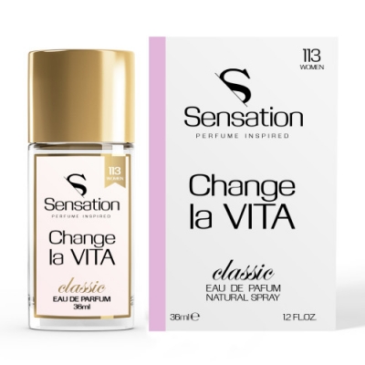 Sensation 113 Change La Vita Eau de Parfum para mujer 36 ml